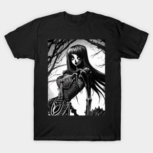 Dark Magic: A Gothic Artwork for Witchcraft Lovers T-Shirt